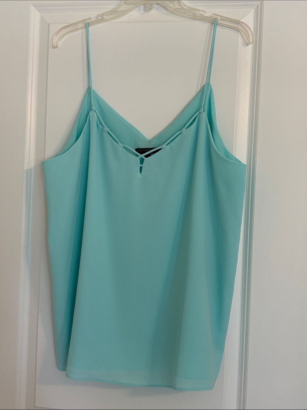 Banana Republic Sea Green Strappy Camisole Top Size XL